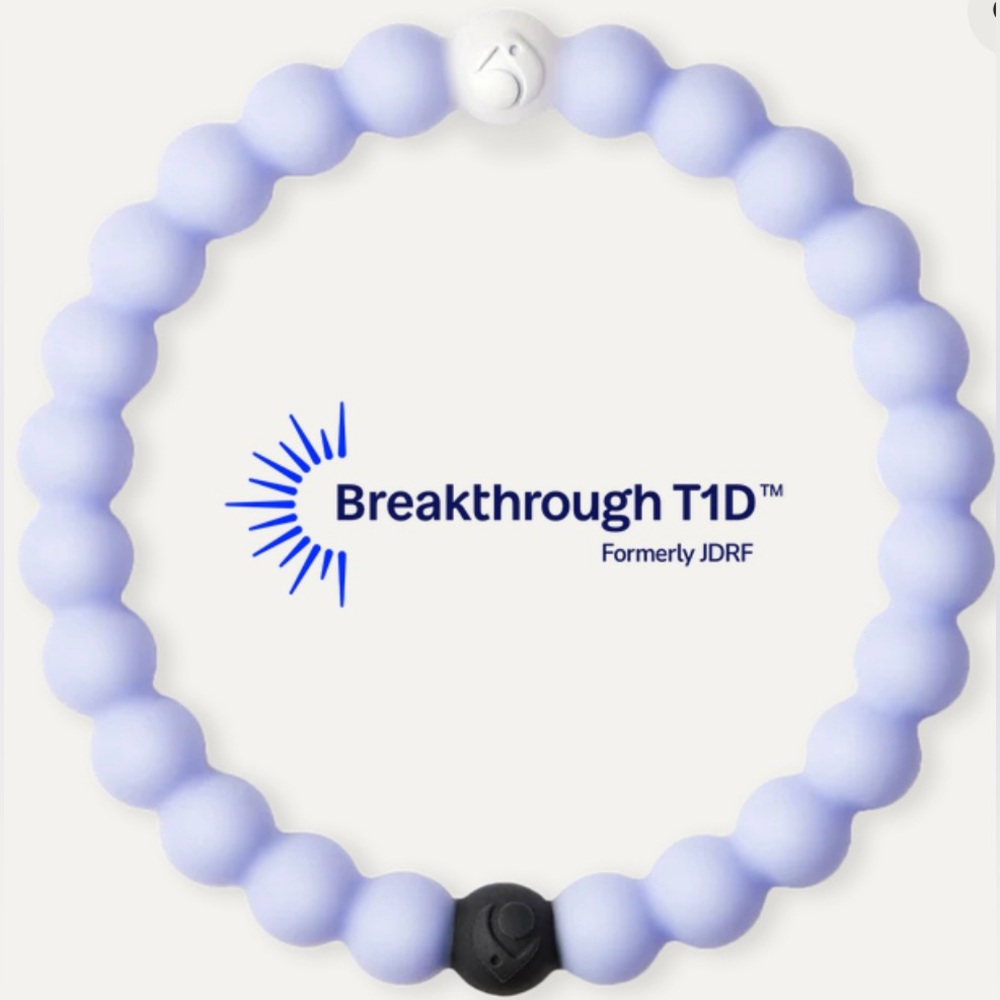 LOKAI Lavender Breakthrough T1D Diabetes Cause Bangle Bracelet Boho Y2K Summer - Picture 6 of 6